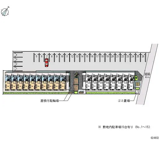 ★手数料０円★静岡市清水区駒越中２丁目　月極駐車場（LP）